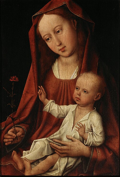 The Virgin with the Carnation, 1500, 