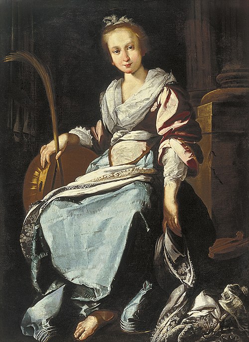 Sainte Cécile, 1627, 