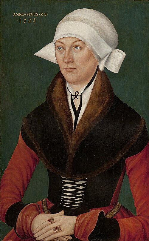 Portrait d'une femme de 26 ans, 1525, 