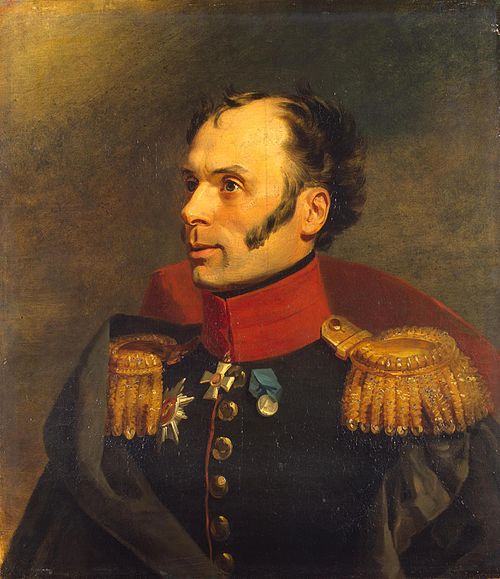 Portrait of Pavel I. Neudhardt (1779-1850), 1822, 