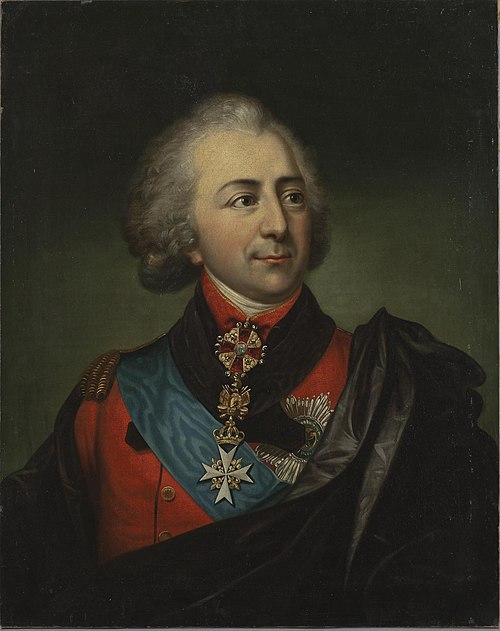 Portrait of Count Ivan Kutaisov, 1800, 