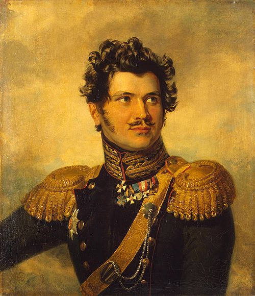 Portrait of Ivan O. Sukhozanet (1788-1861), 1822, 