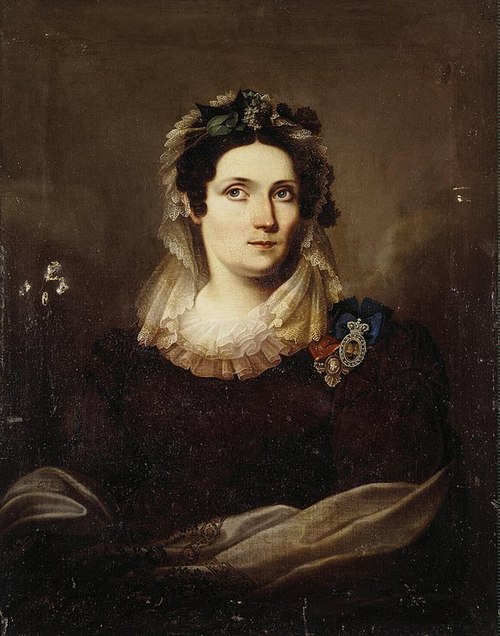 Portrait of the Dame of the Order of St. Catherine, 1845, 