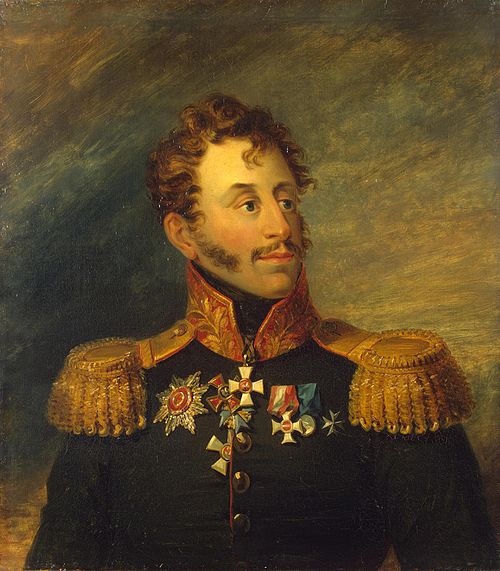 Portrait of Karl B. von Knorring (1774-1817) (3rd), 1823, 
