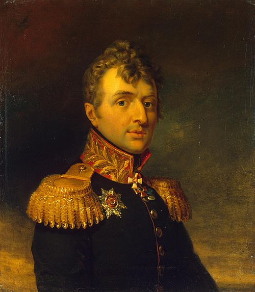 Portrait of Ivan V. Manteuffel (1771-1813), 1822, 