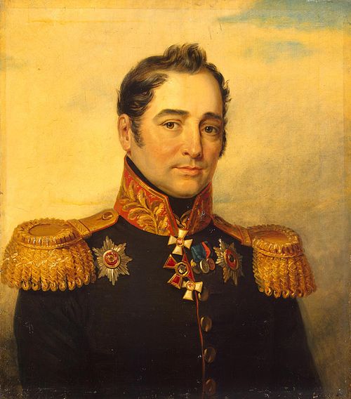 Portrait of Yegor I. Vlastov (1769/70-1837), 1824, 