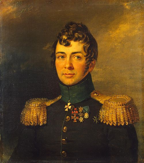 Portrait of Sergey N. Ushakov (1776-1814) (2nd), 1822, 