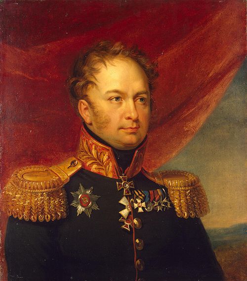 Portrait of Mikhail F. Vlodek (1780-1849), 1822, 