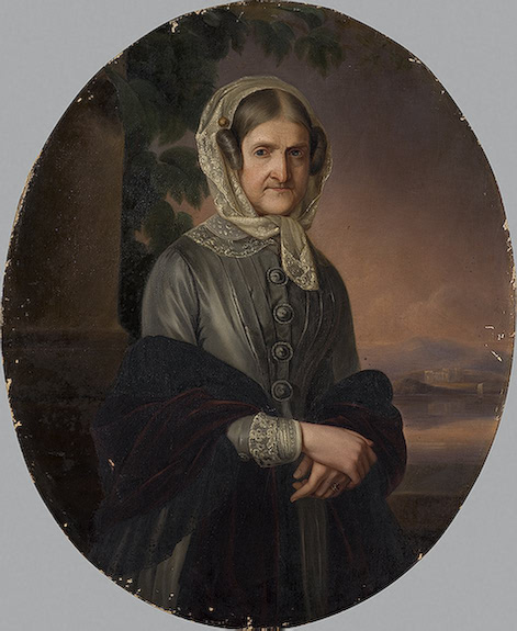 Portrait of A.P. Vasilchikova, 1859, 