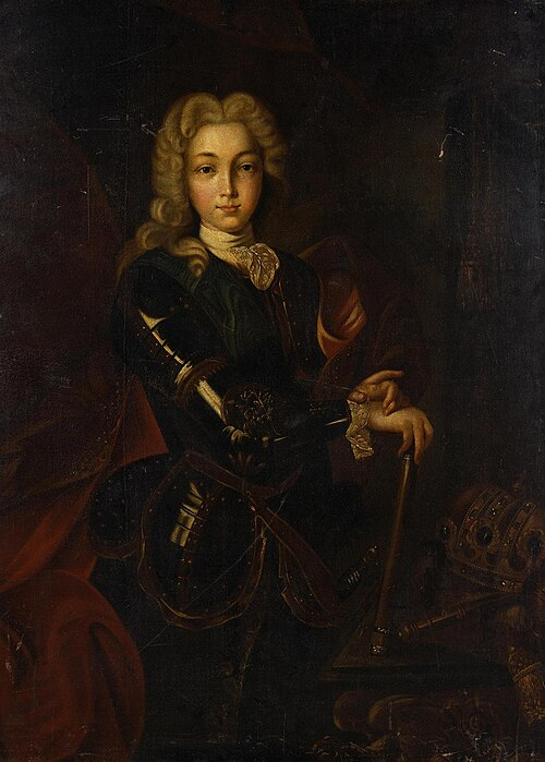 Portrait of Peter II, 1750, 
