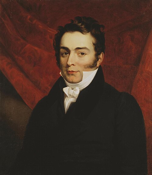 "Portrait of Alexander Ribopierre"(copy), 1824, 
