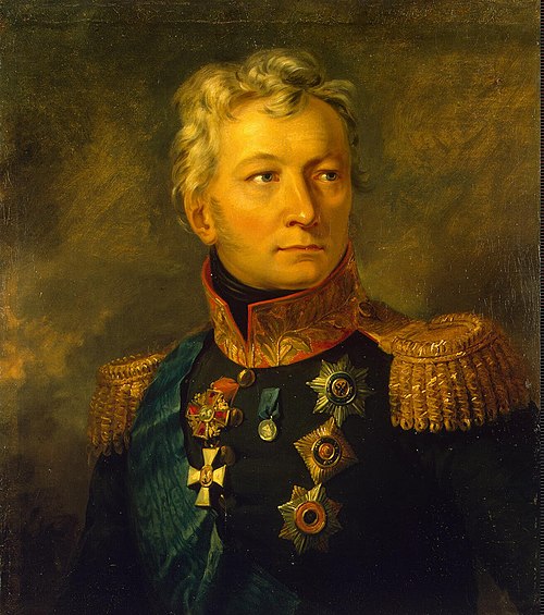 Portrait of Alexander P. Tormasov (1752-1819), 1822, 