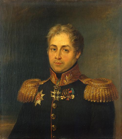 Portrait of Iosif K. Sokolovsky (1763 - after 1836), 1823, 