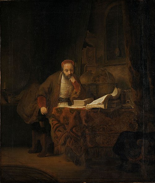 A Scholar in his Study, 1640, 
