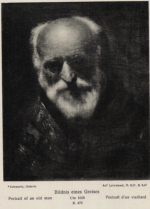 Portrait of an Old Man, 1658, 