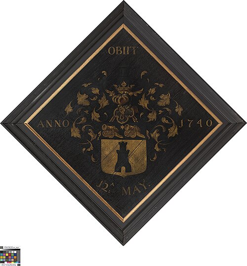 Memorietafel, 1740, 