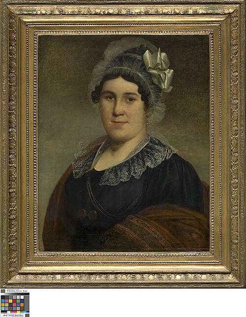 Portret van Isabella van Lutsenborgh, echtgenote van Jacobus Dumery, 1805, 