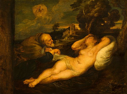 Angelica Spied On by the Hermit, 1700, 
