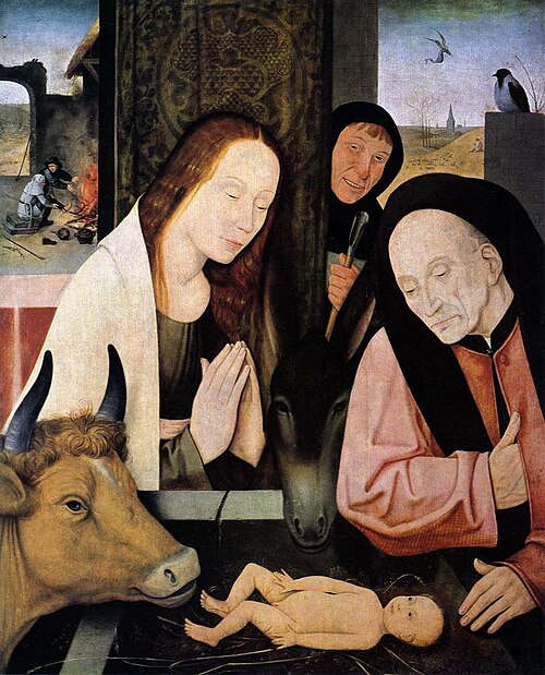 Adoration de l'Enfant, 1568, 