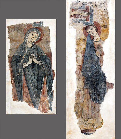 La Vierge et saint Jean l'Évangéliste, 1150, 