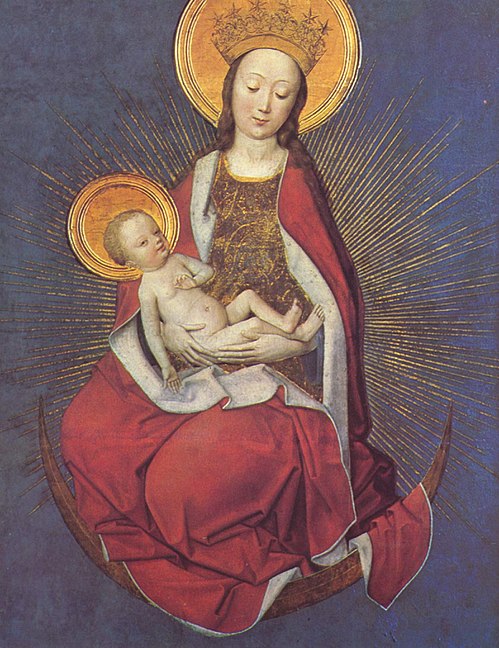 Maria auf der Mondsichel, 1470, 