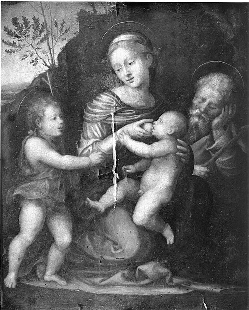 Holy Family with Saint John, 1517, 