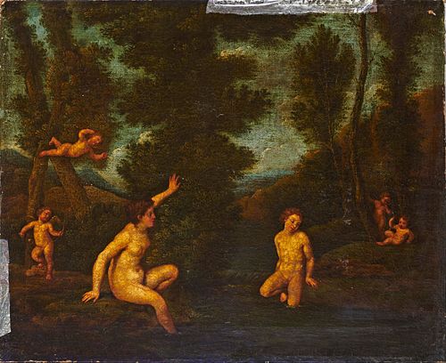 Salmacis et Hermaphrodite, 1650, 