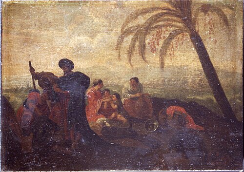 A Gypsy Encampment, 1686, 