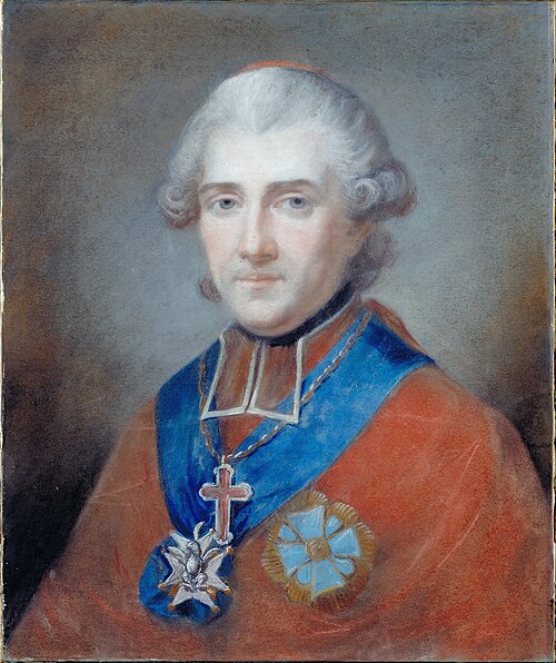 Michal Poniatowski, Prince Primate of Poland, 1790, 