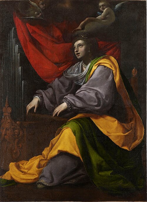 Saint Cecilia, 1700, 