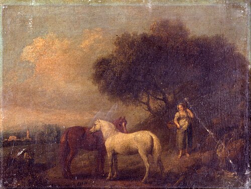 Landscape with Horse, 1760, 