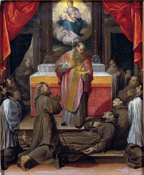 The Last Communion of Saint Franci, 1596, 