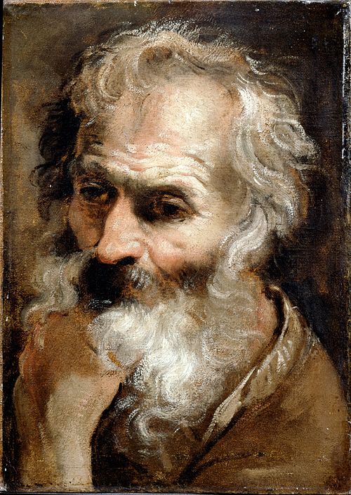 Head of an Old Man, 1590, 