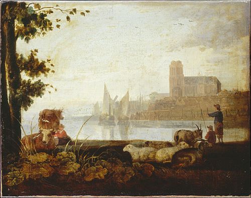 View on the Maas, 1650, 