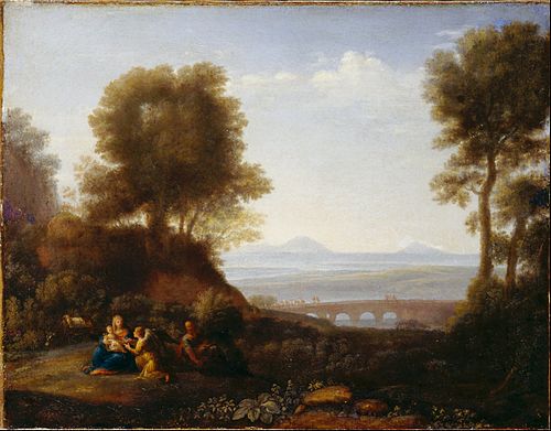 Rest on the Flight into Egypt, 1676, 