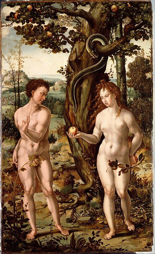 La chute, 1520, 
