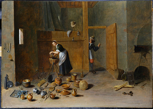 Scullery Maid, 1660, 