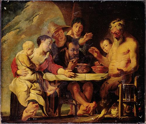 Satyr and Peasant, 1661, 