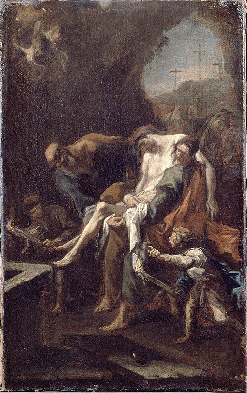 The Entombment of Christ, 1725, 