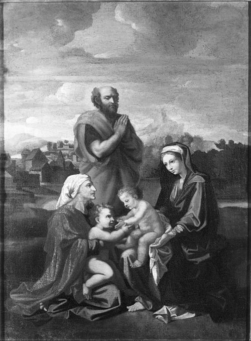 Holy Family, 1650, 