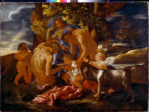 The Nurture of Bacchu, 1628, 