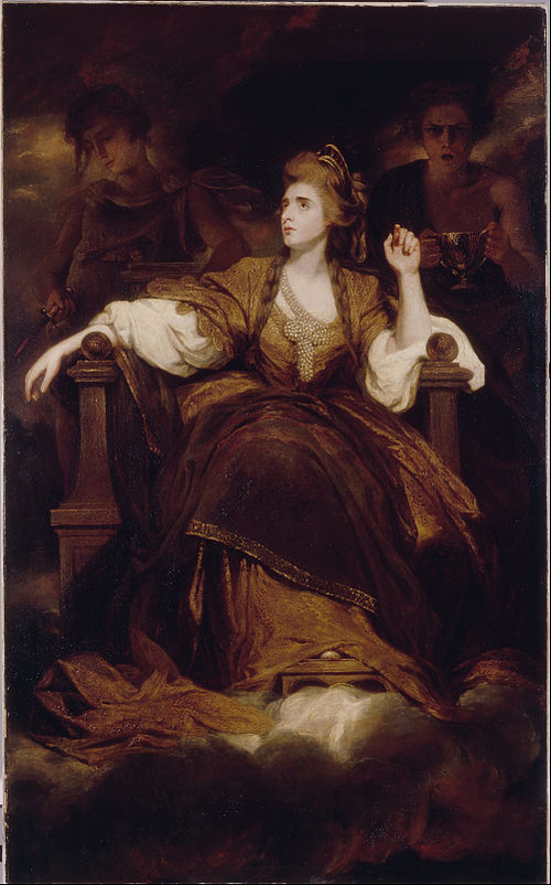 Mrs Siddons as the Tragic Muse, 1789, 