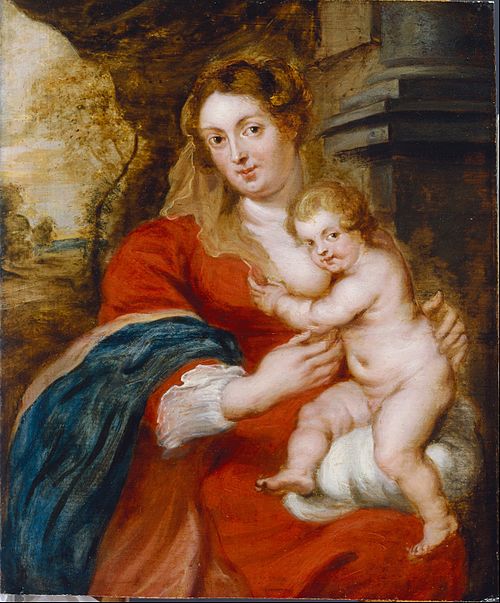 Vierge à l'Enfant, 1650, 