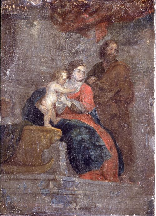 La Sainte Famille., 1686, 