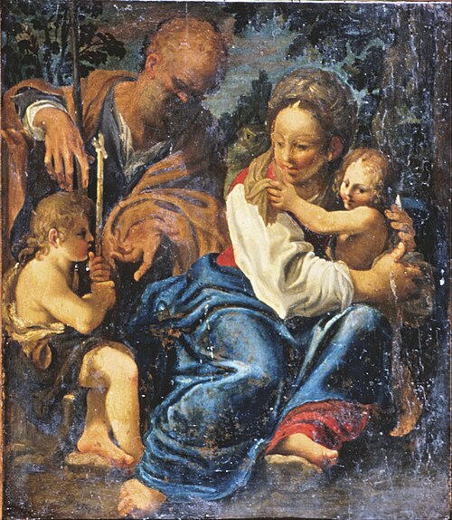 Holy Family, 1650, 