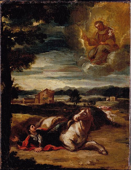 Saint Anthony of Padua appearing to a Knight, 1700, 