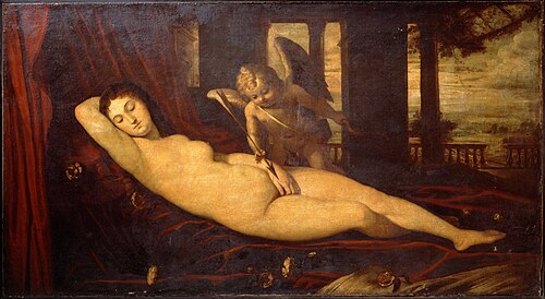 Sleeping Venus, 1550, 