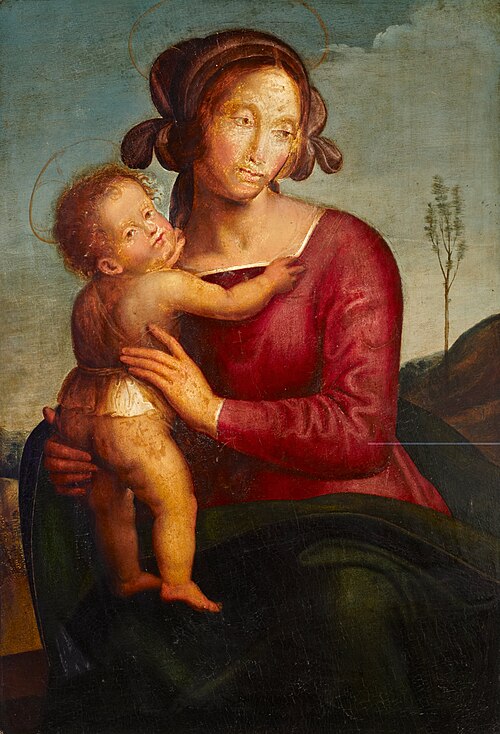 Vierge à l'Enfant, 1550, 