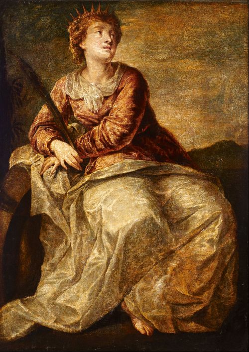 Saint Catherine, 1650, 