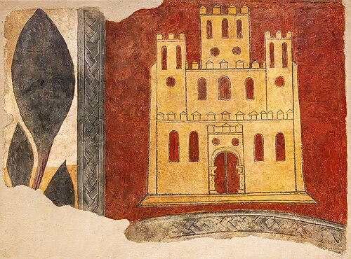 Motif architectural de San Pedro de Arlanza, 1210, 